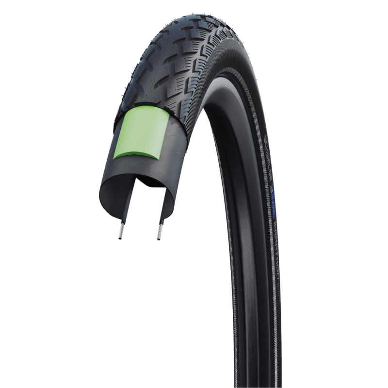 Roues et pneus Schwalbe Pneu Marathon 700x23c 23-622 noir