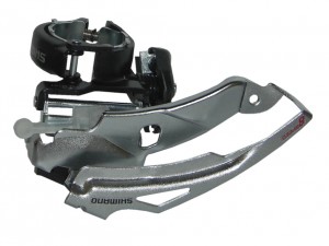 Dérailleurs Shimano Dérailleur AV FD-M191M6 Collier haut / Double tirage 63-66°