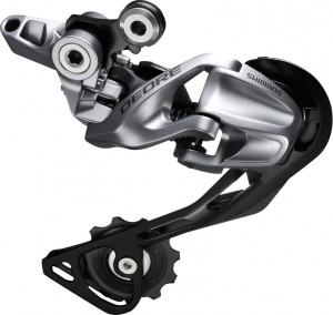 Dérailleurs Shimano dérailleur ar 10v Deore RD- M 610 SGSL Shadow noir