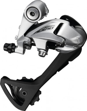 Dérailleur Shimano Arrière Alivio RD-T4000 SGSS sans adaptateur 9 vitesses argent