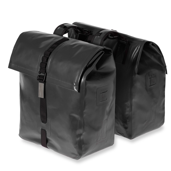 Sacoches pour vélo Basil sacoche double Urban Dry noir 50L 