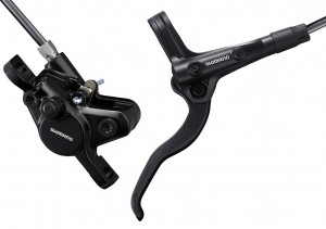 Pièces détachées SHIMANO Frein Disque Complet Av Noir BL-MT201 1000mm BH59 BR-MT200