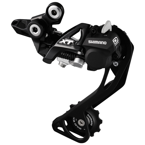 Dérailleur Shimano Arrière 10 vitesses Noir SGS RD-M786 Deore XT T- Nor Shdw+