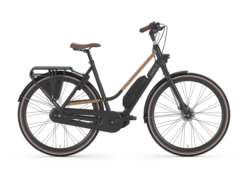 Vélo Électrique Urbain Gazelle CityGo C7 HMS - Cadre Ouvert