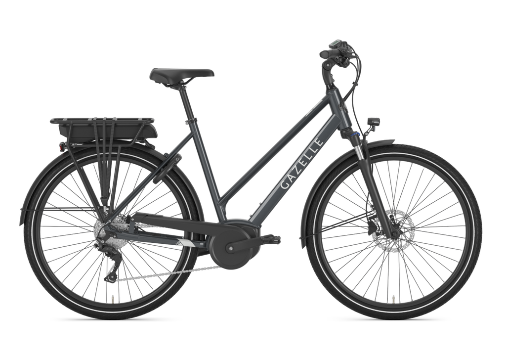 Vélo Électrique Urbain Gazelle Medeo T9 HMB cadre ouvert