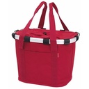 Panier pour vélo Klickfix Bikebasket rouge