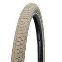 Pneus de vélo Schwalbe Big Ben HS439 K-Guard SBC Creme-Reflex 50-622